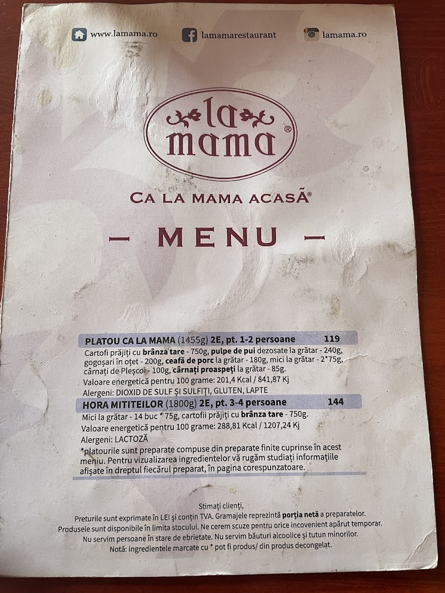 Menu La Mama Universitate-6