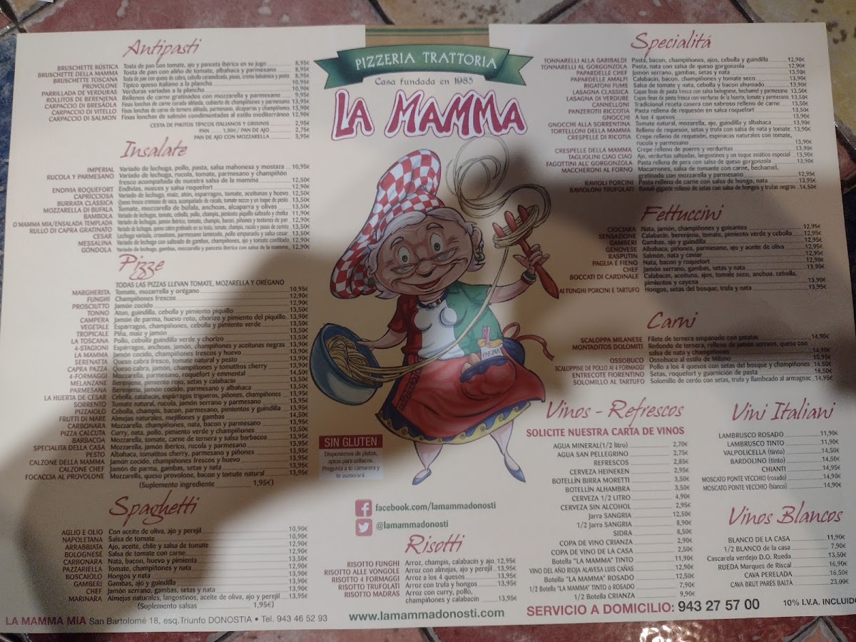 Menu La Mamma Mia-10