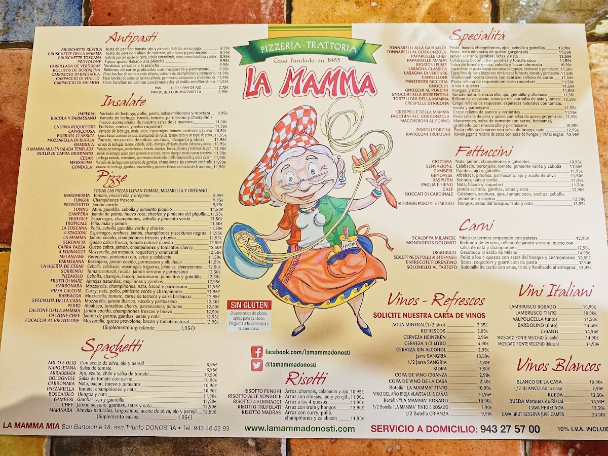 Menu La Mamma Mia-5