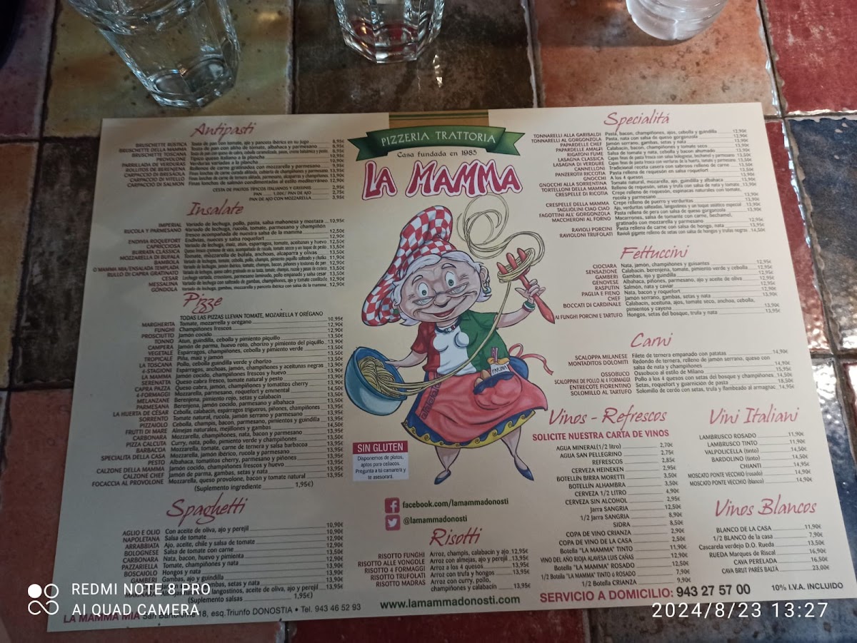 Menu La Mamma Mia-7