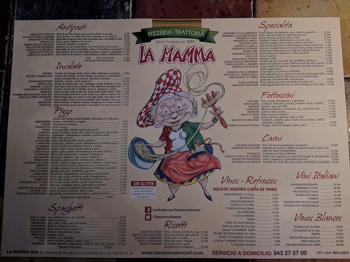 Menu La Mamma Mia-9