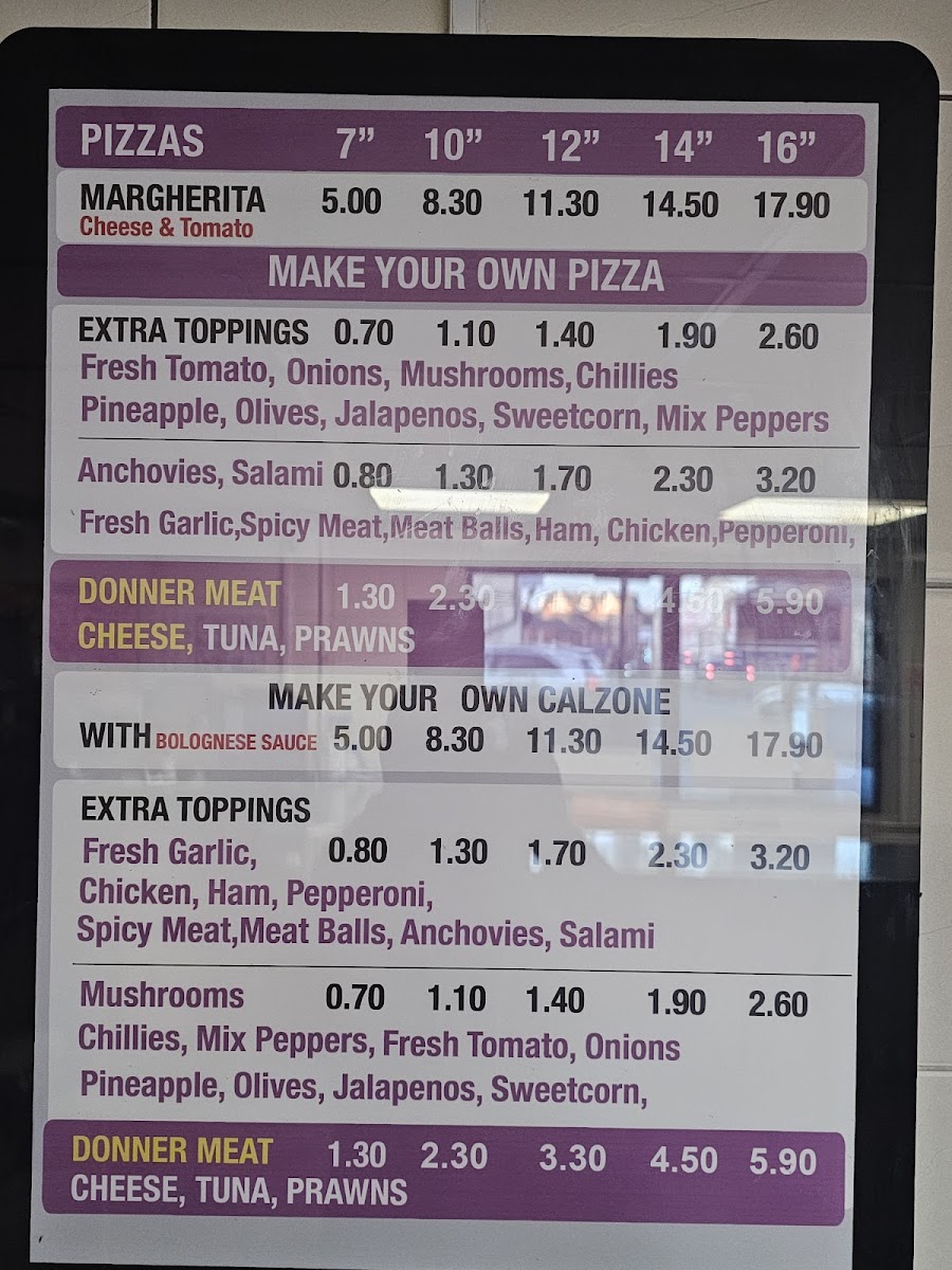 Menu La Mamma Pizzeria-2