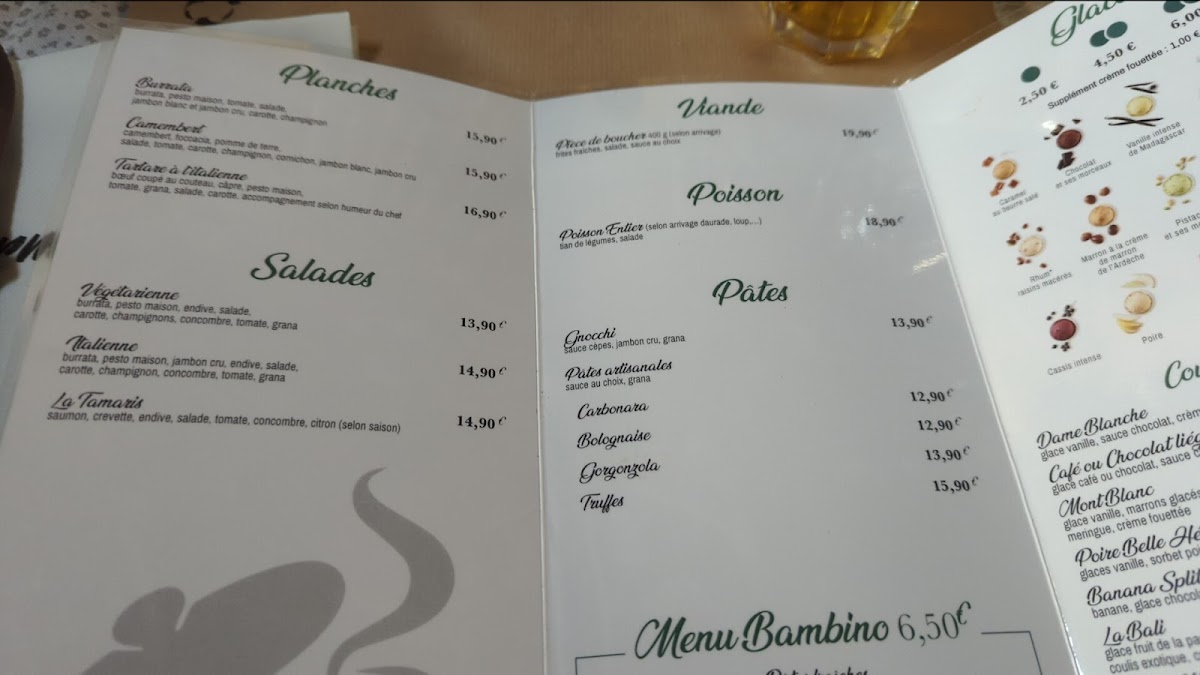 Menu La Marmite Des Filles-1