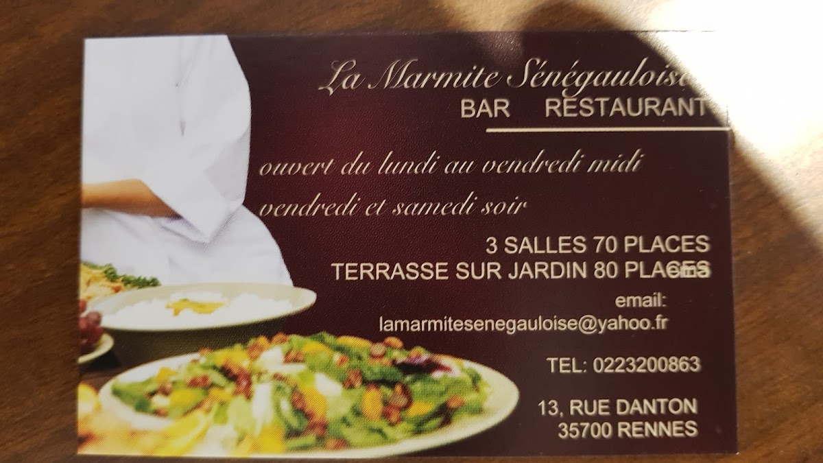 Menu La Marmite Senegauloise-5