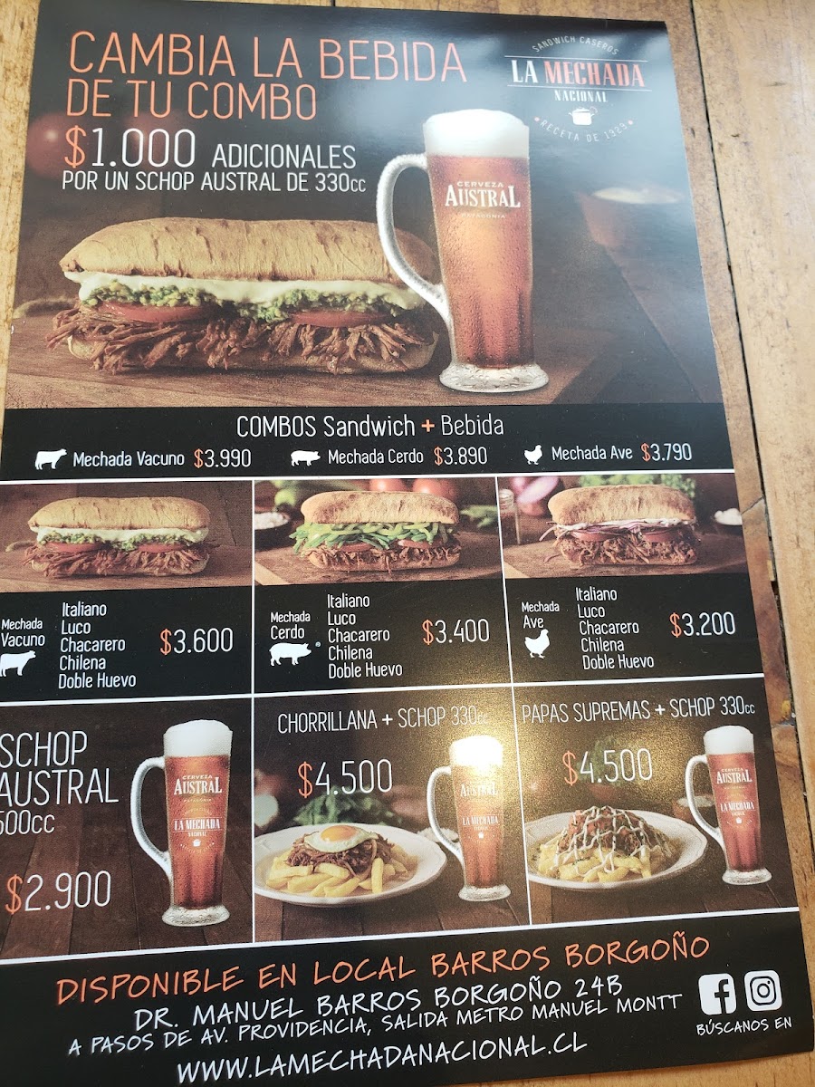 Menu La Mechada Nacional-1