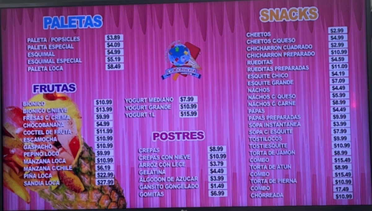Menu La Michoacana Premium De Newhall-1