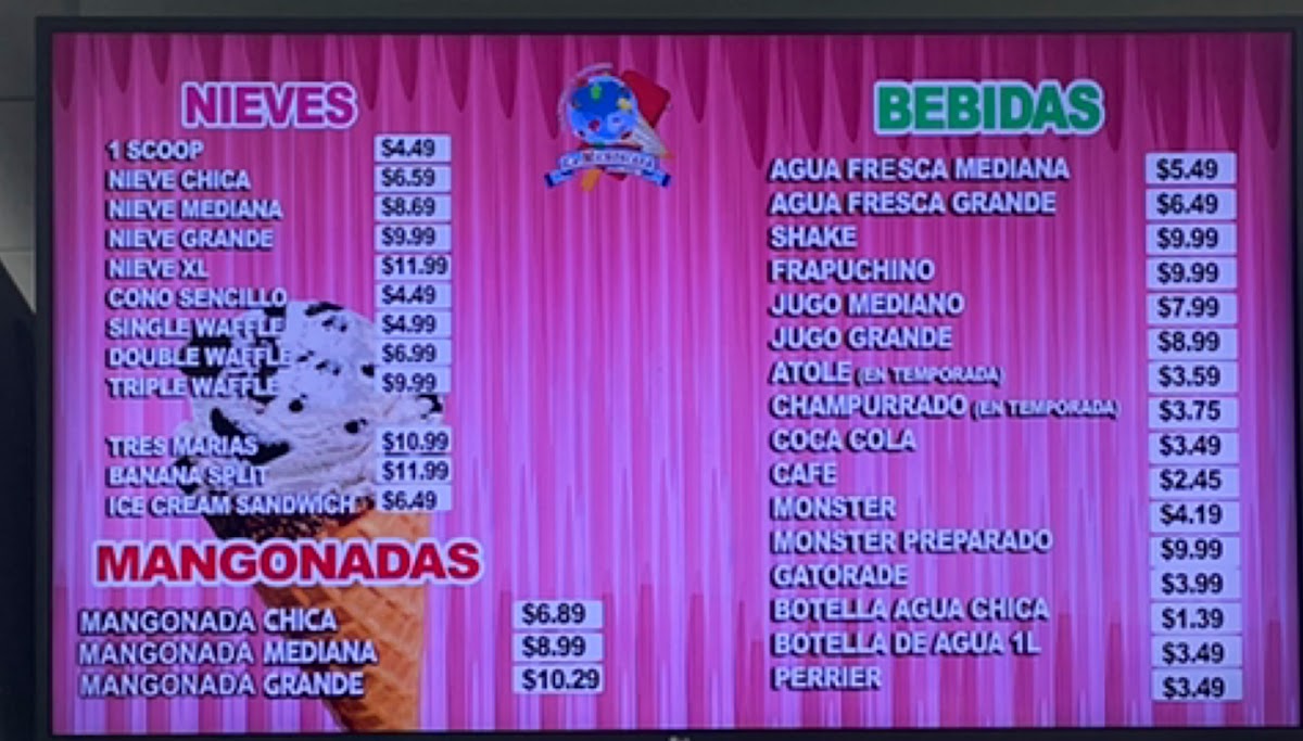 Menu La Michoacana Premium De Newhall-2