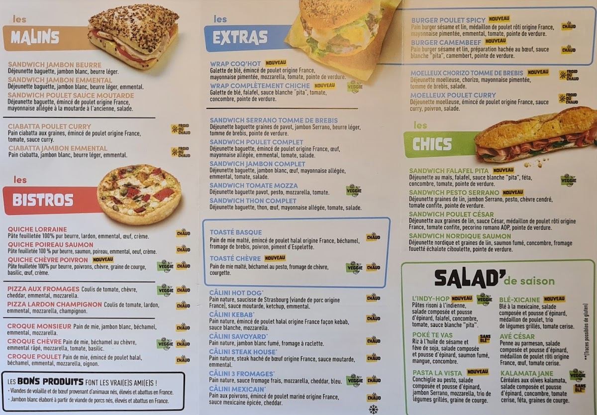Menu La Mie Câline Lorient Centre-4