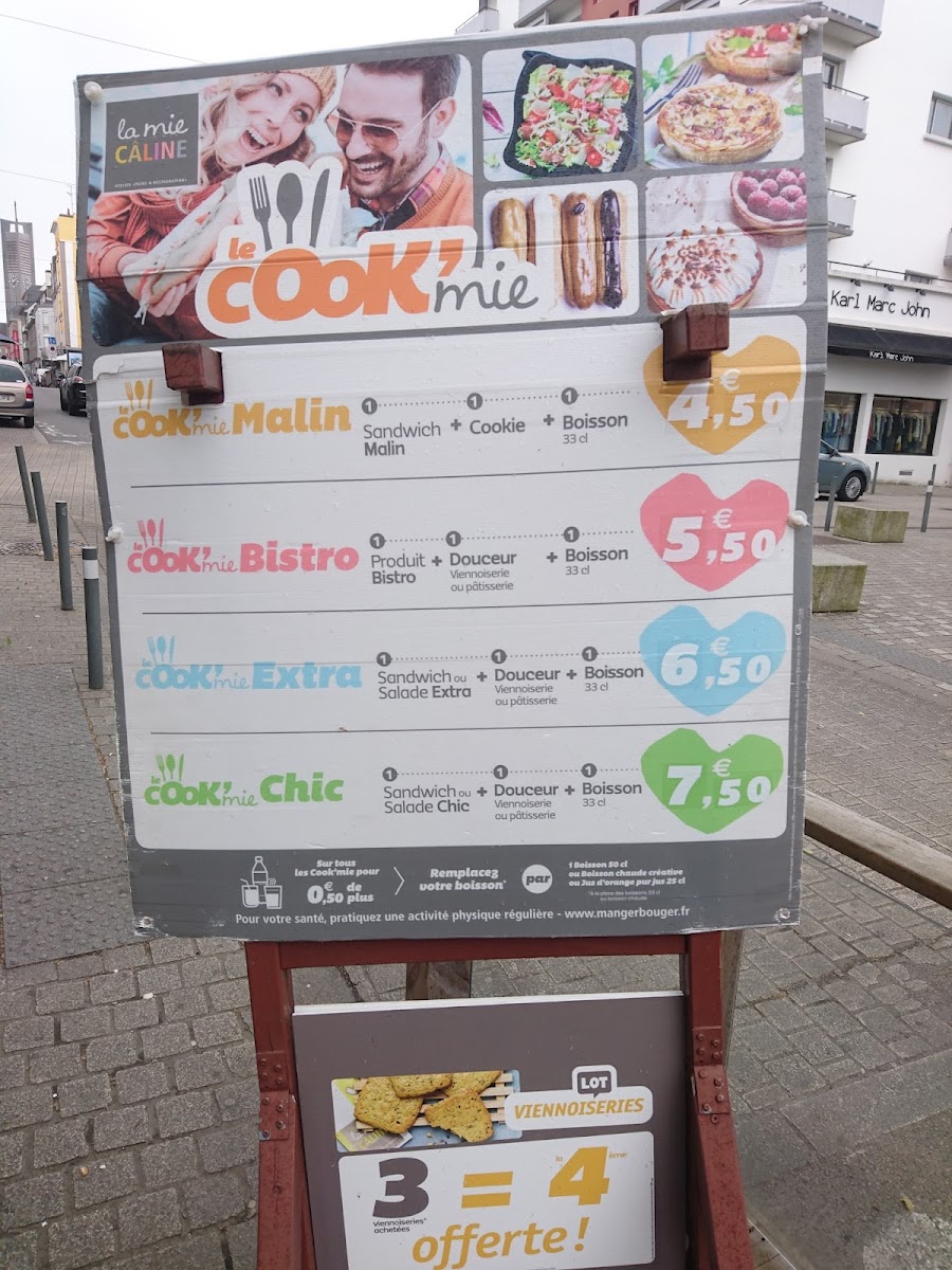 Menu La Mie Câline Lorient Centre-7