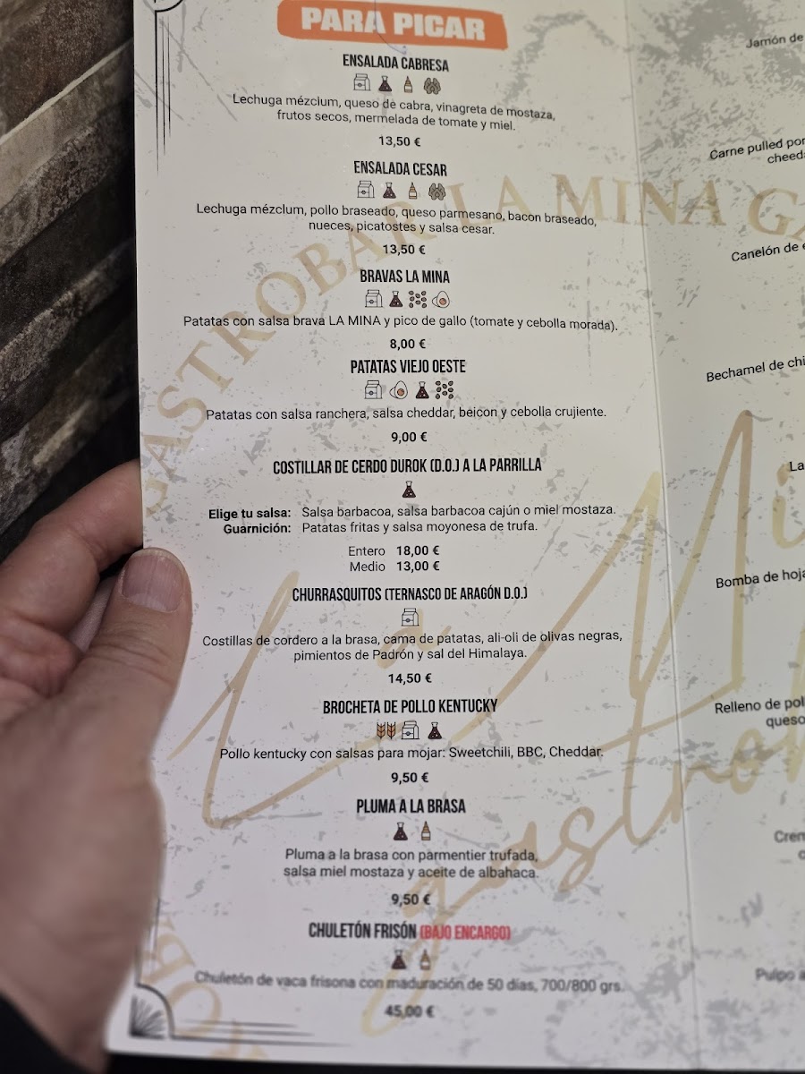 Menu La Mina Gastro Bar-10