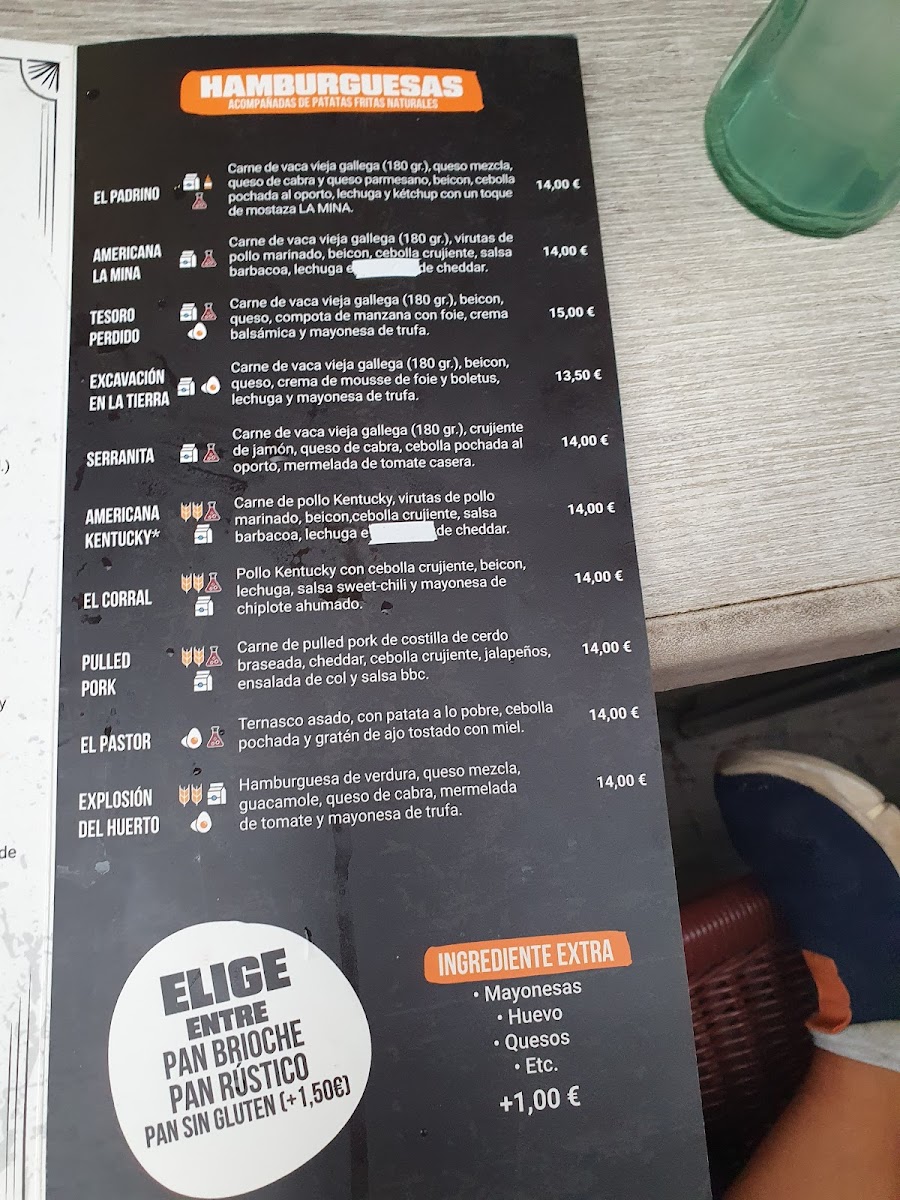 Menu La Mina Gastro Bar-2