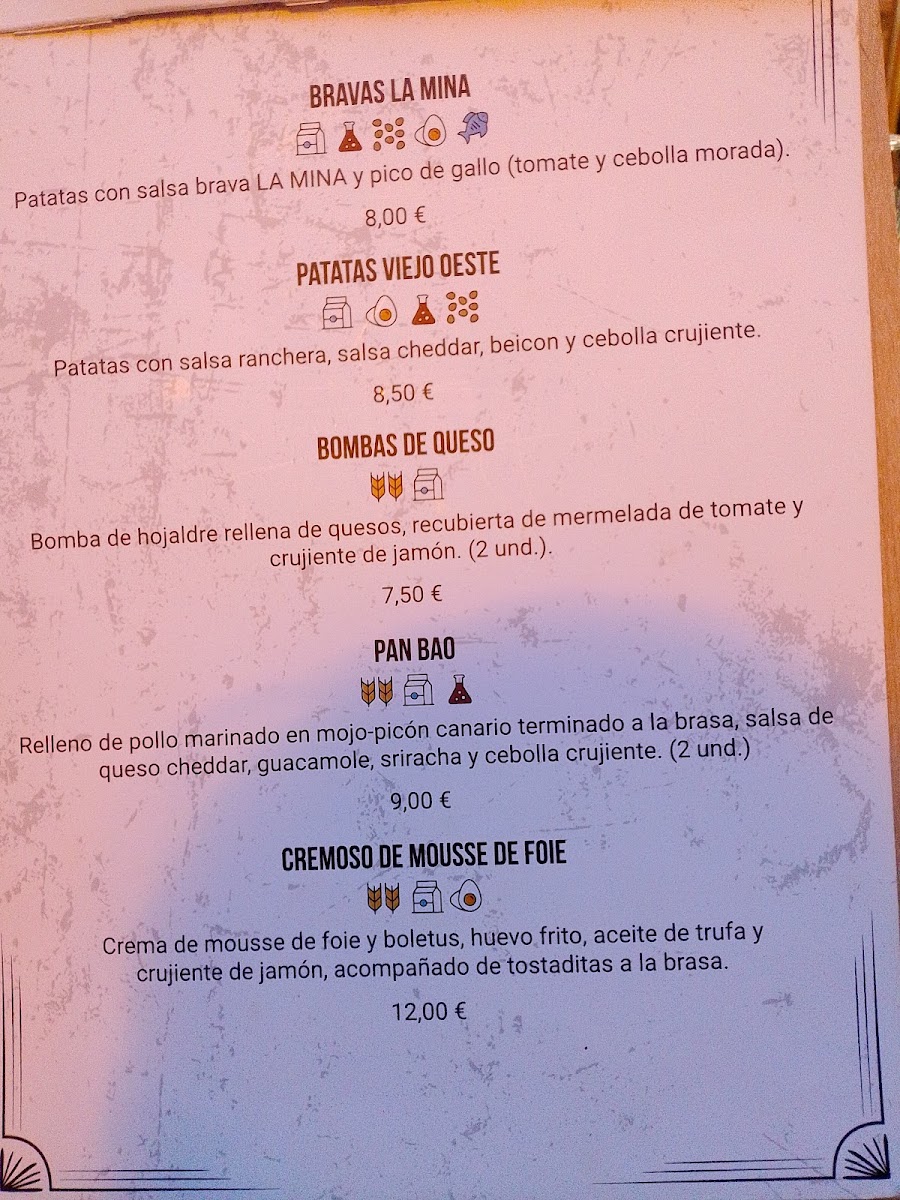 Menu La Mina Gastro Bar-3
