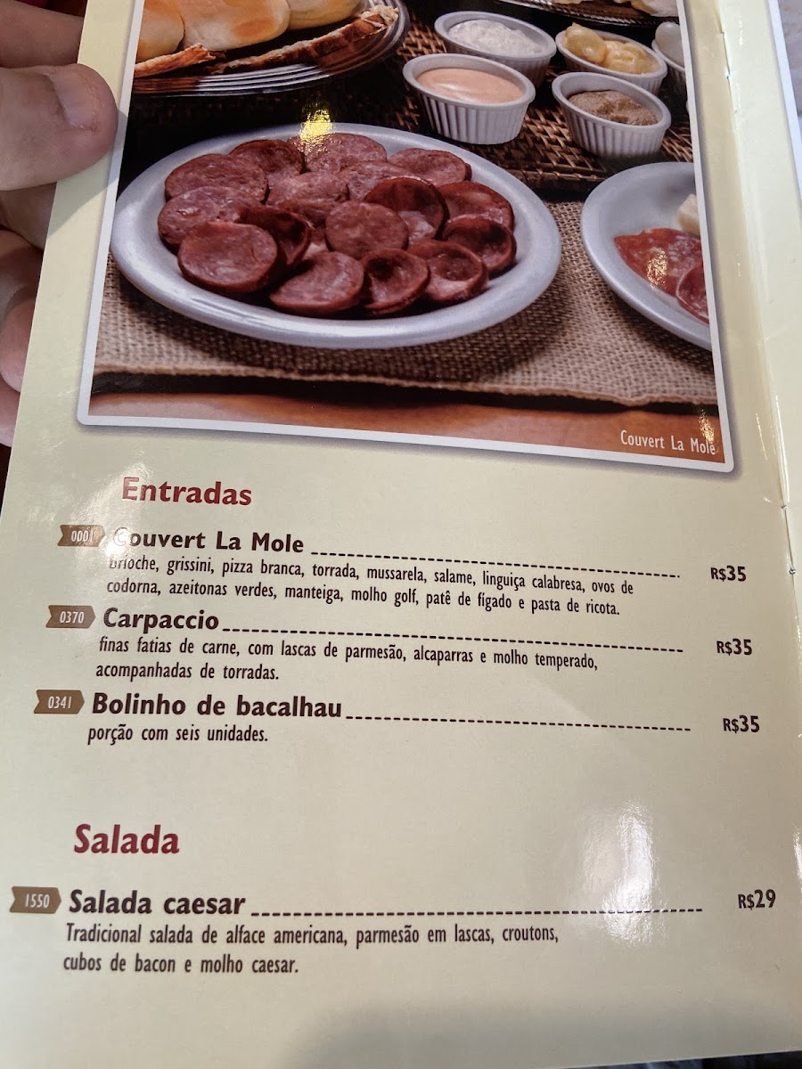 Menu La Mole | Tijuca-4