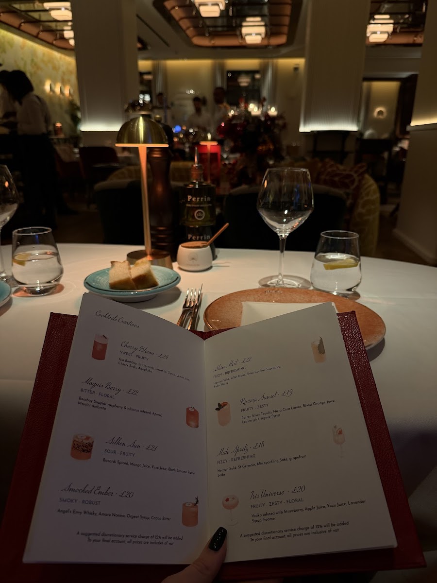 Menu La Môme London-9