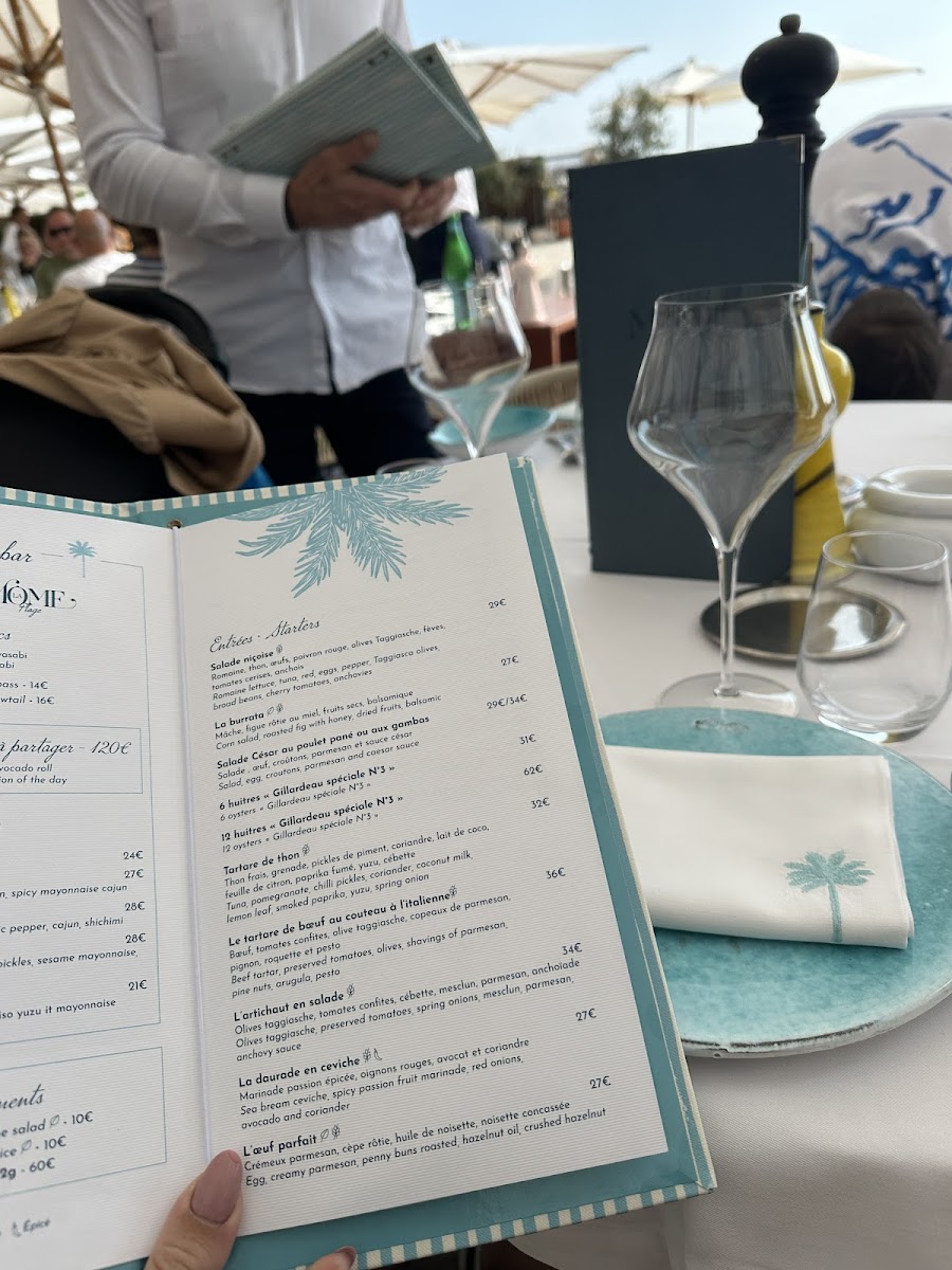 Menu La Môme Plage-8