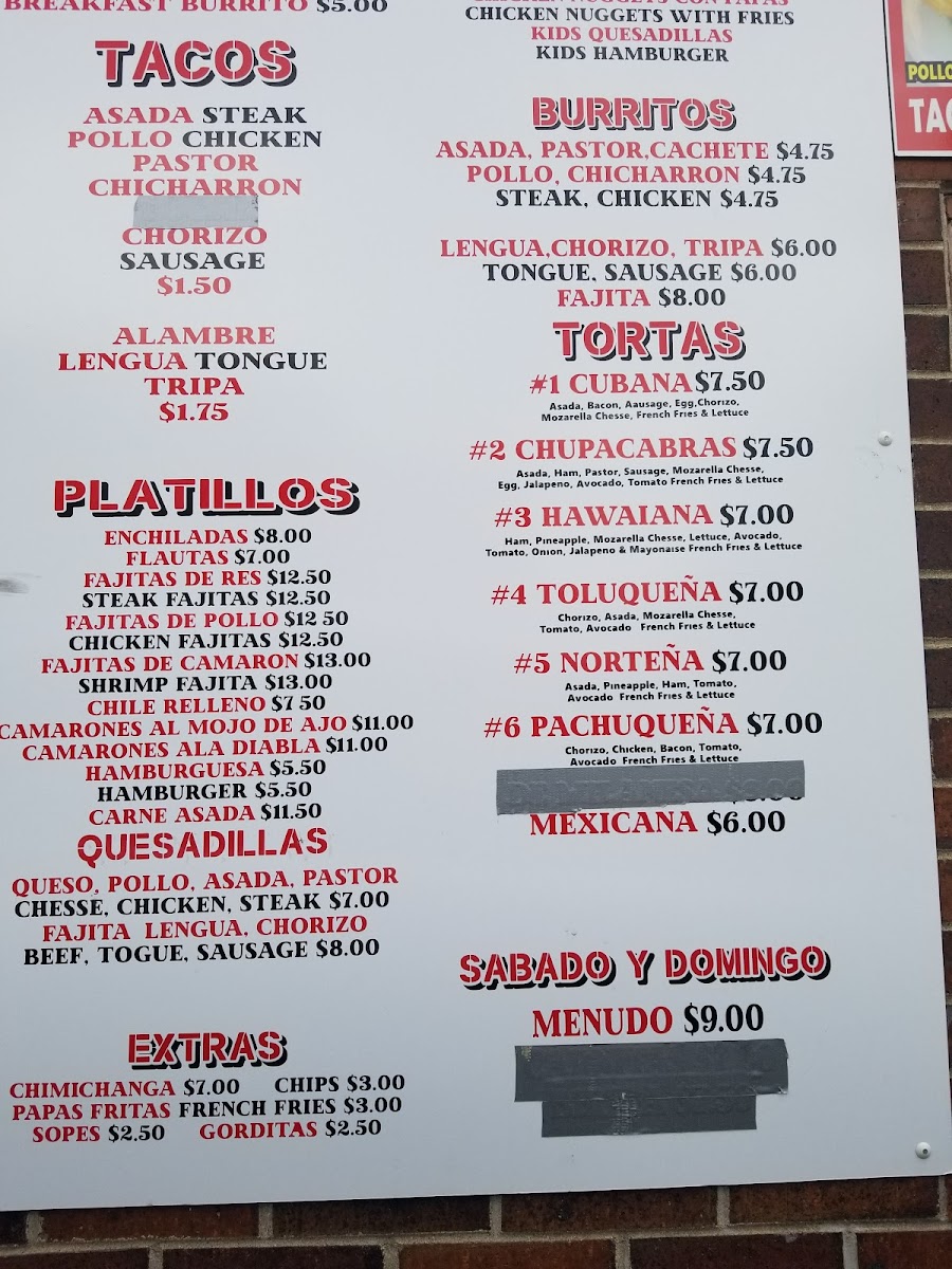 Menu La Momia Tacos-5