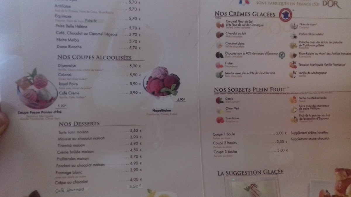 Menu La Napolitaine-3