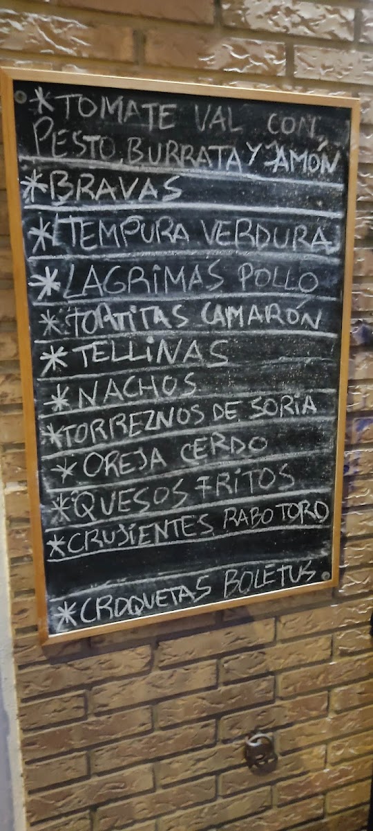 Menu La Niña De La Peineta-3