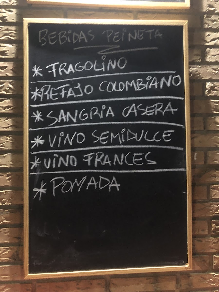 Menu La Niña De La Peineta-5