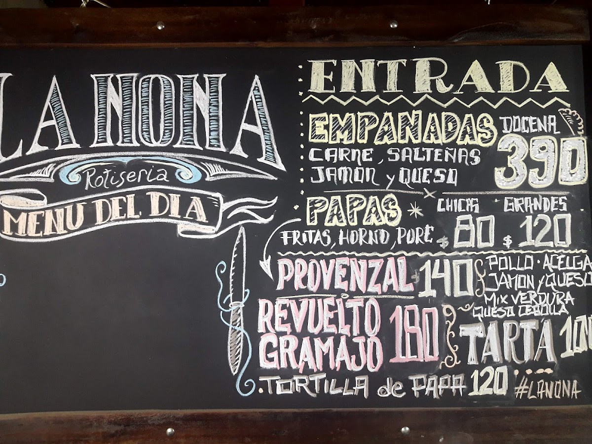 Menu La Nona Restaurante Parrilla Y Rotisería-6