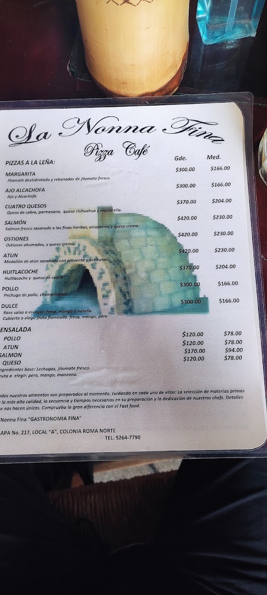 Menu La Nonna Fina-2