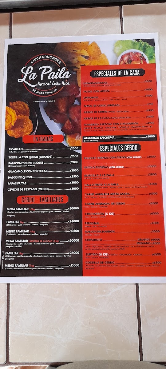 Menu La Paila-4