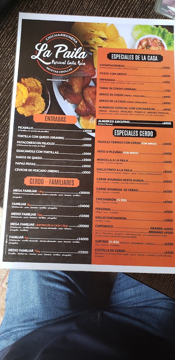 Menu La Paila-5