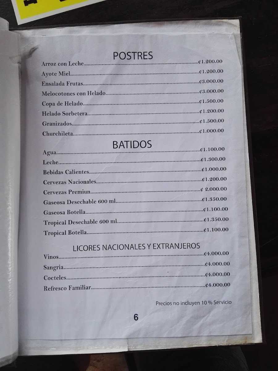 Menu La Paila-7