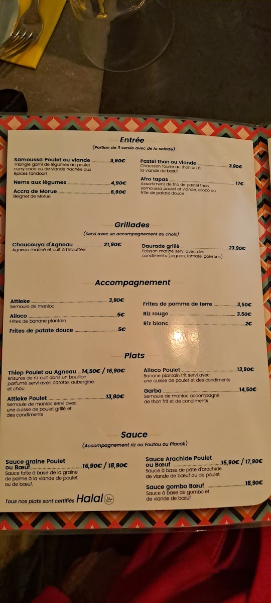 Menu La Palmeraie Des Saveurs-2