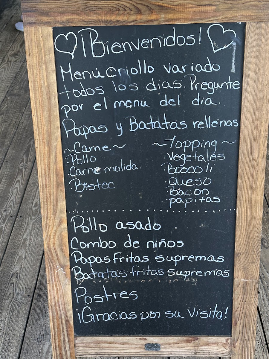 Menu La Papa-1