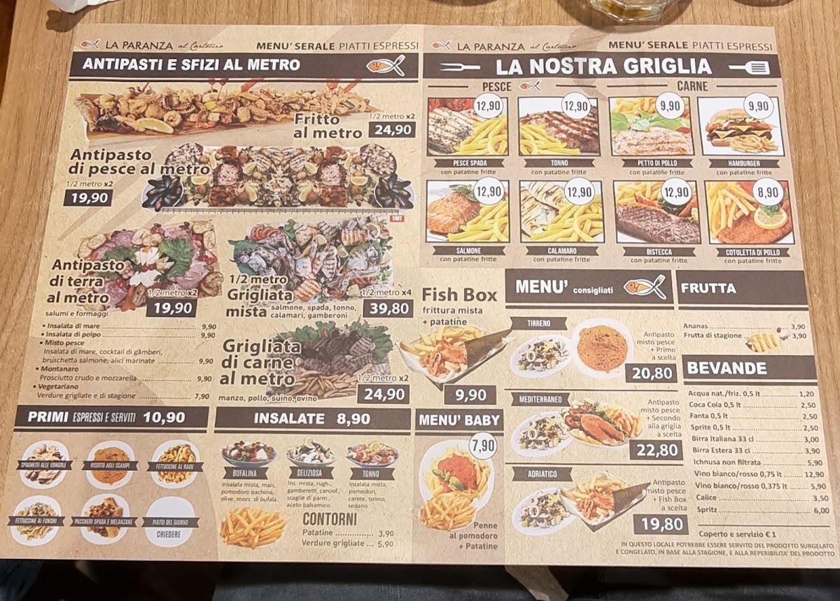 Menu La Paranza Al Cartoccio-2