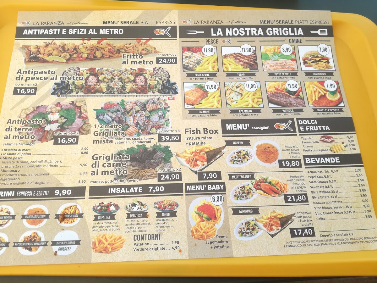 Menu La Paranza Al Cartoccio-5