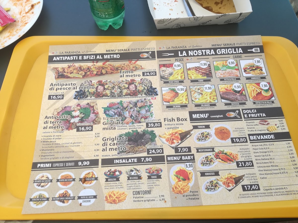 Menu La Paranza Al Cartoccio-6