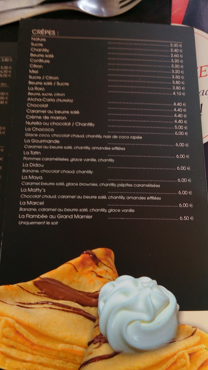 Menu La Parenthèse - Pizzeria-Brasserie-5