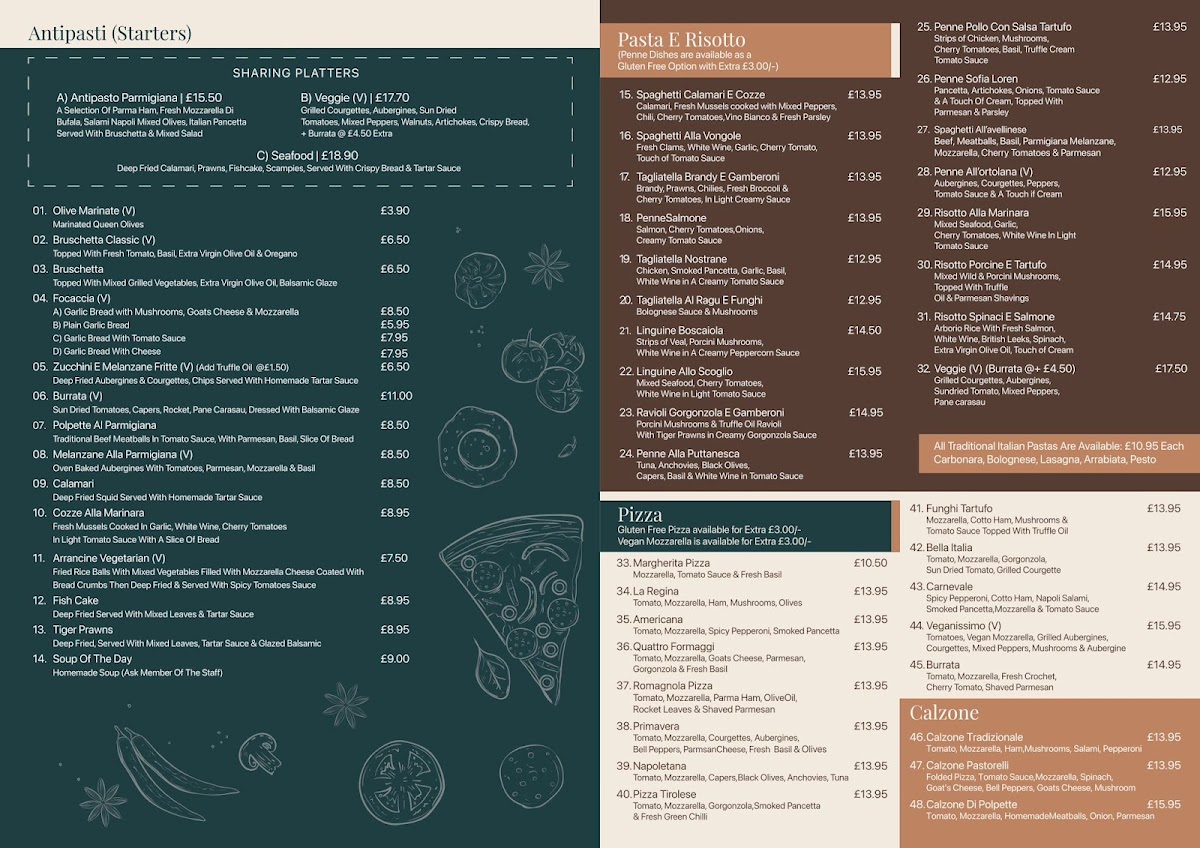 Menu La Parmigiana-1