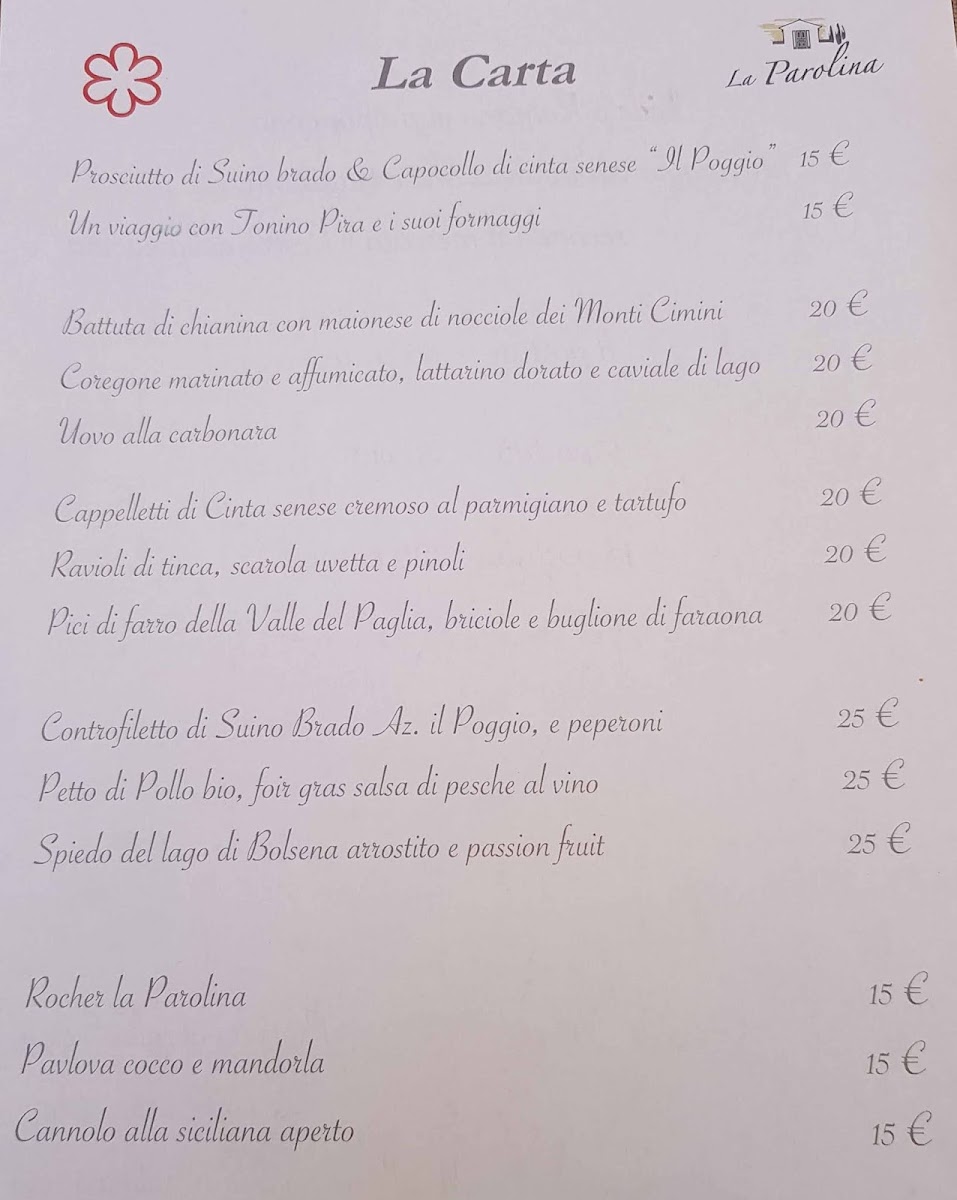 Menu La Parolina-3