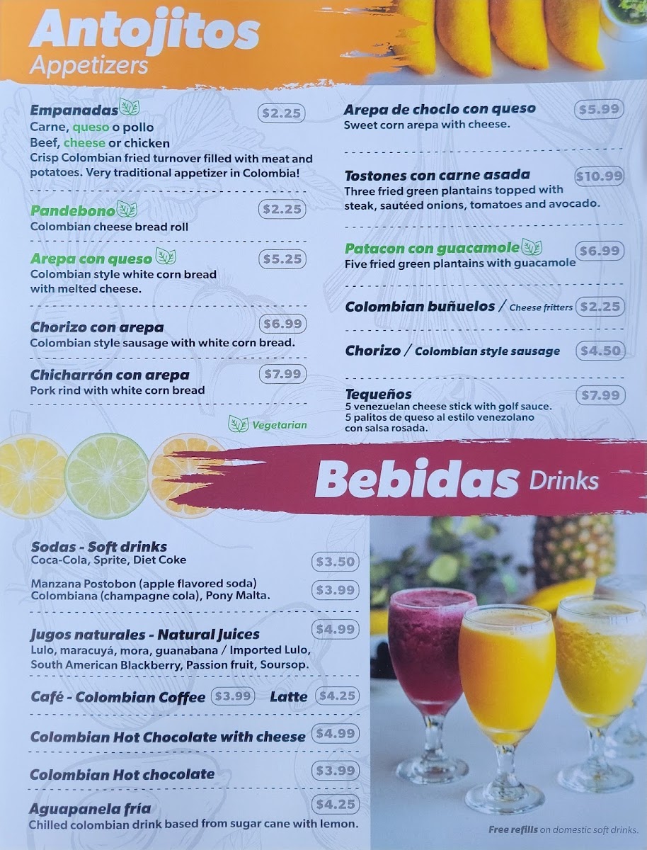 Menu La Parrilla Latin Food-1