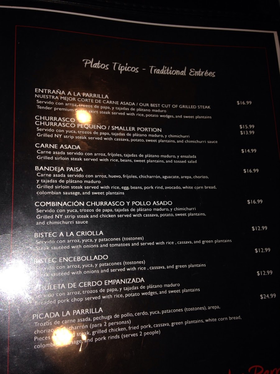 Menu La Parrilla Latin Food-10