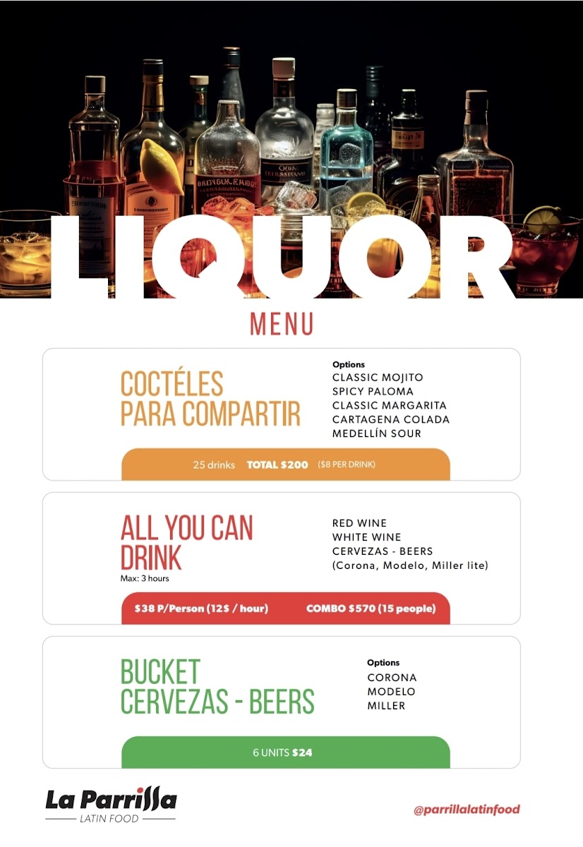 Menu La Parrilla Latin Food-2