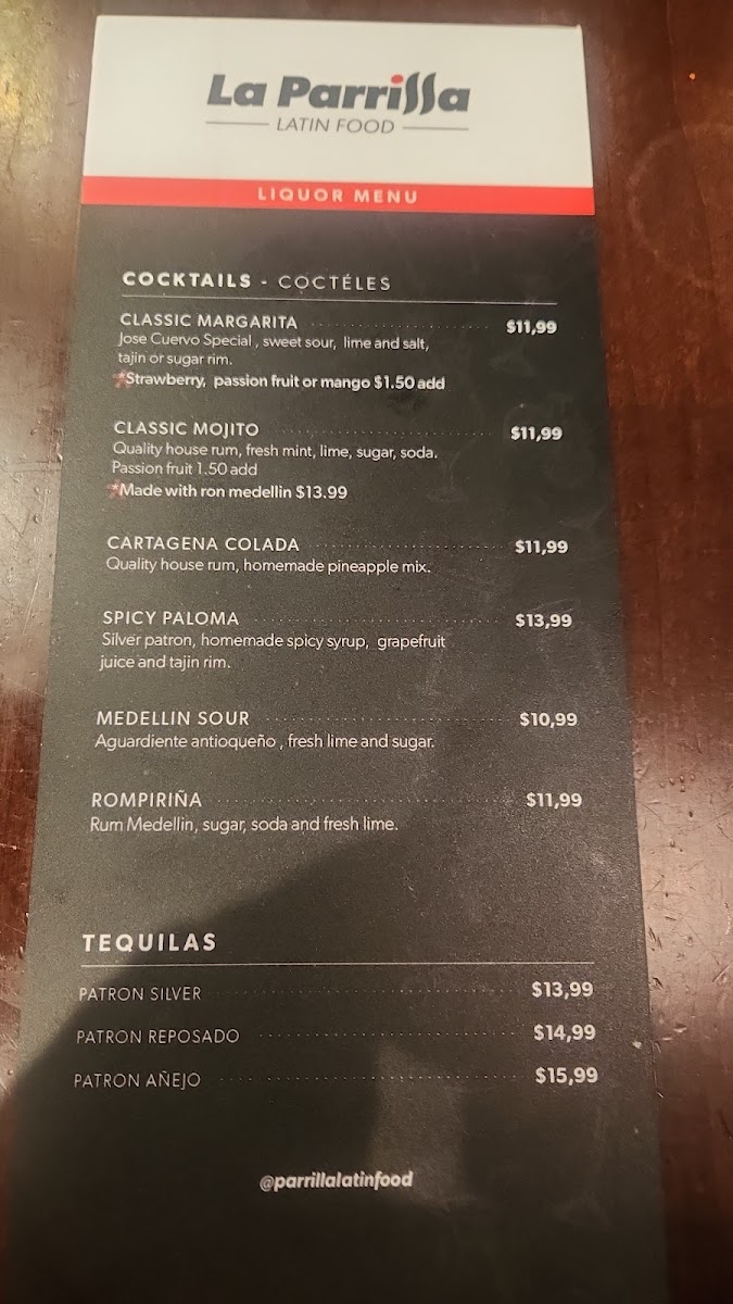 Menu La Parrilla Latin Food-3