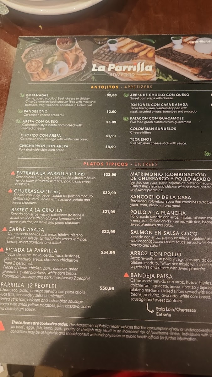 Menu La Parrilla Latin Food-4