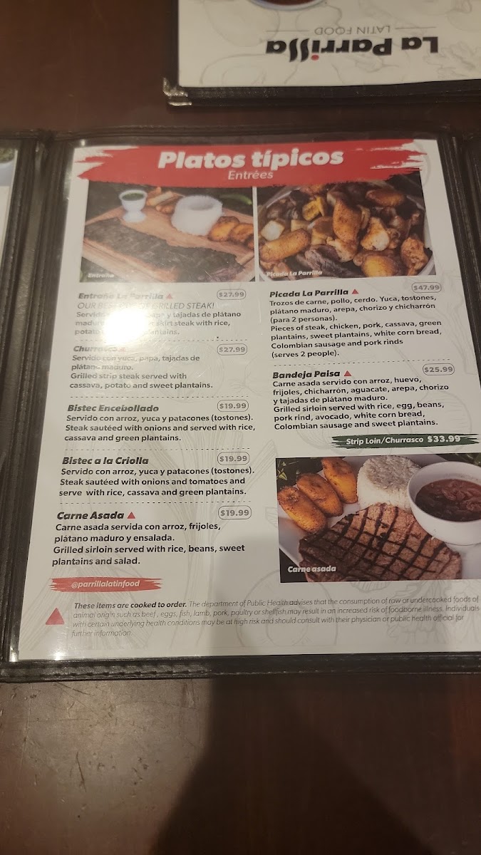 Menu La Parrilla Latin Food-6