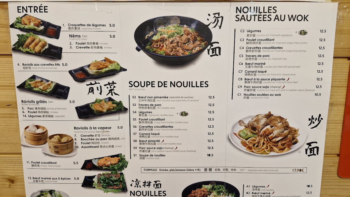 Menu La Pâte À Nouilles-5