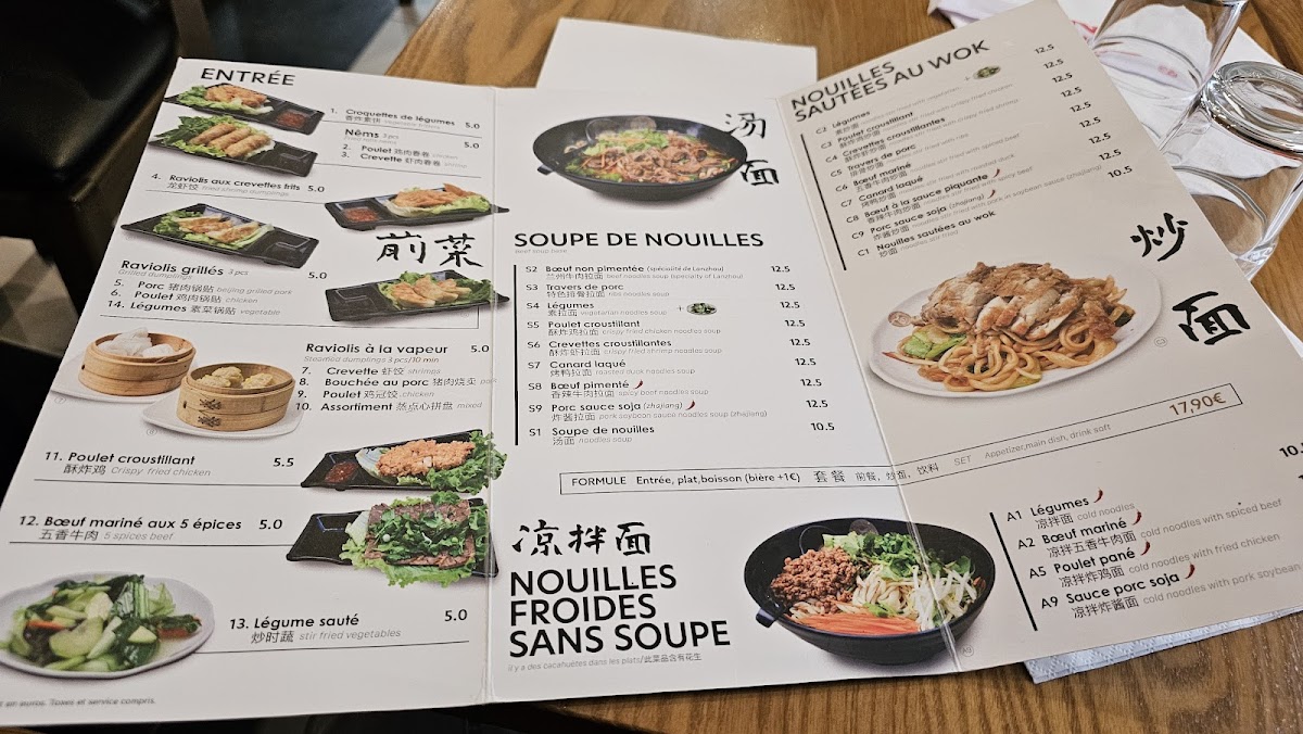 Menu La Pâte À Nouilles-6