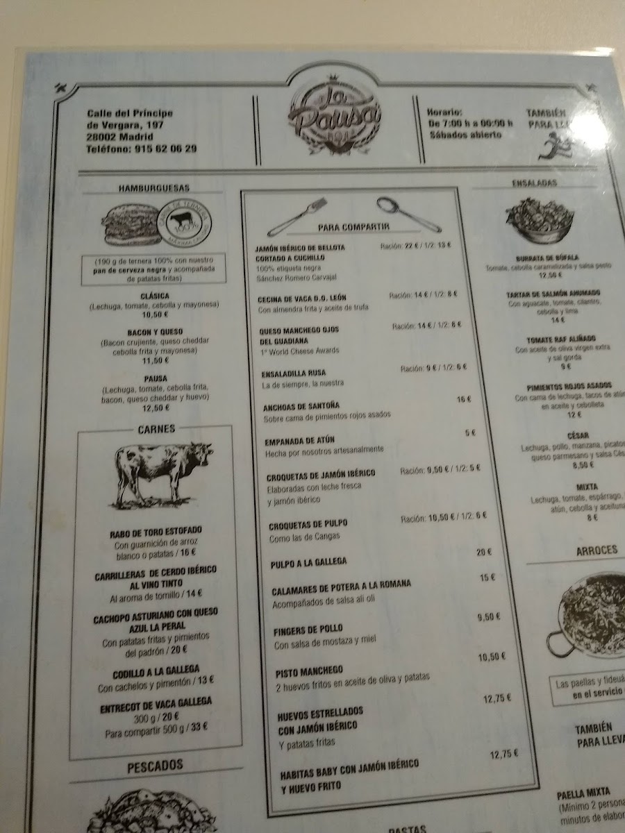 Menu La Pausa Bar-2