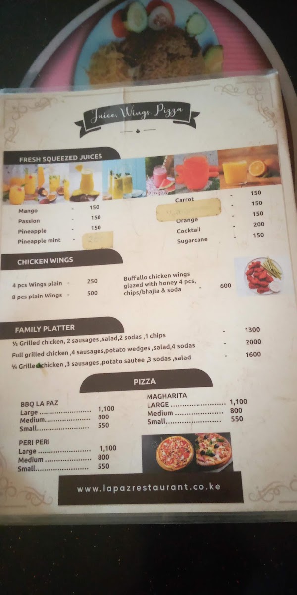 Menu La-Paz Restaurant-4