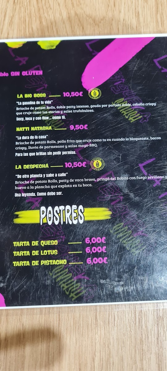 Menu La Pejiguera Smash-5