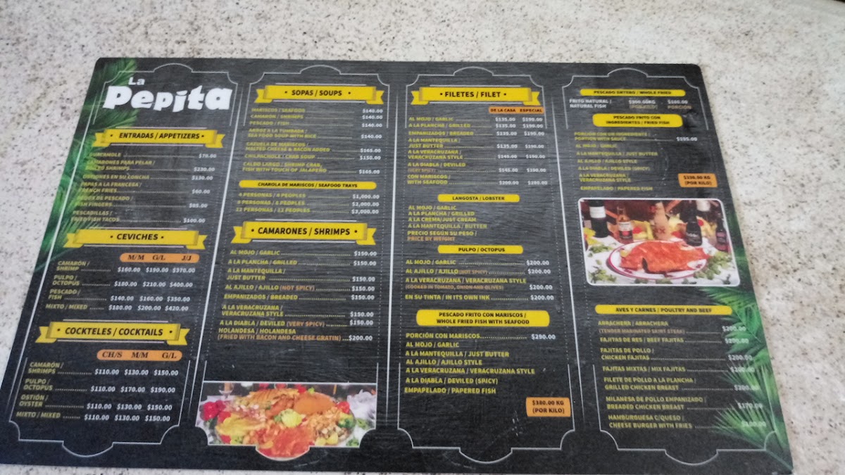 Menu La Pepita-10