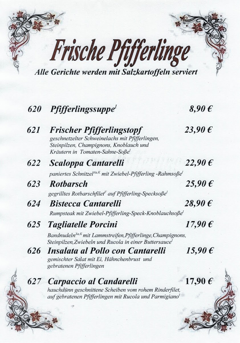 Menu La Perla - Kein Lieferservice-1