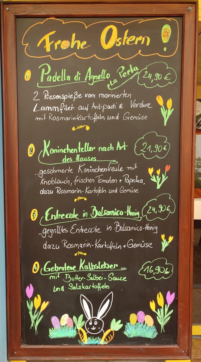Menu La Perla - Kein Lieferservice-2